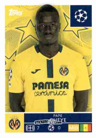 Cromo Pape Gueye - UEFA Champions League 2025-2026
 n. 471 - Topps
