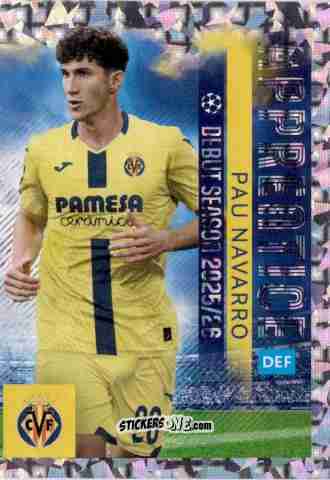 Sticker Pau Navarro - UEFA Champions League 2025-2026
 n. 473 - Topps