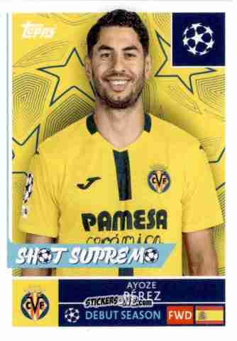 Cromo Ayoze Perez - UEFA Champions League 2025-2026
 n. 478 - Topps