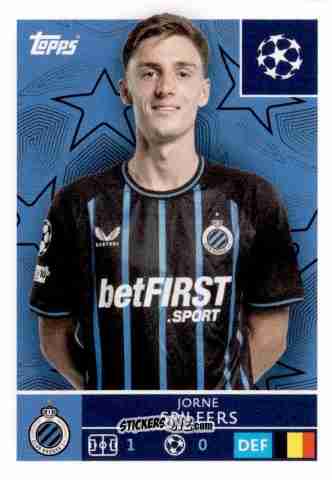 Cromo Jorne Spileers - UEFA Champions League 2025-2026
 n. 486 - Topps