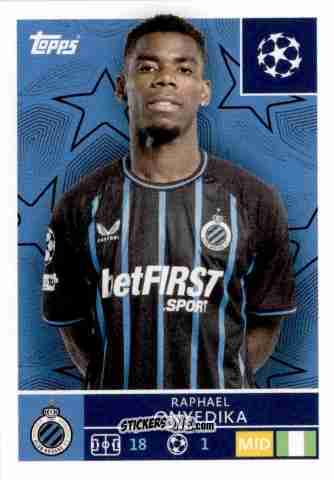 Cromo Raphael Onyedika - UEFA Champions League 2025-2026
 n. 487 - Topps