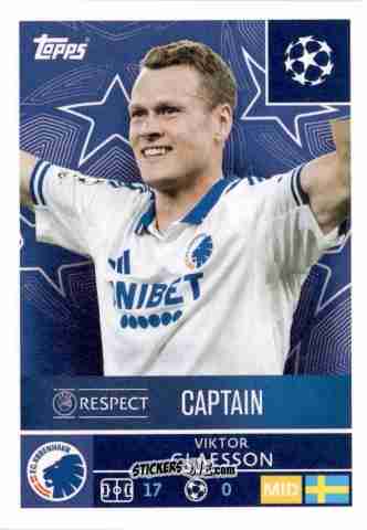 Cromo Viktor Claesson - UEFA Champions League 2025-2026
 n. 493 - Topps