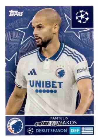 Sticker Pantelis Hatzidiakos - UEFA Champions League 2025-2026
 n. 497 - Topps