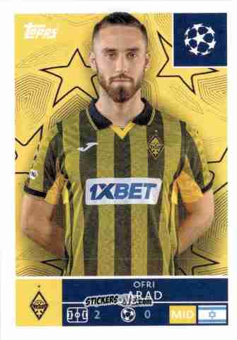 Cromo Ofri Arad - UEFA Champions League 2025-2026
 n. 510 - Topps