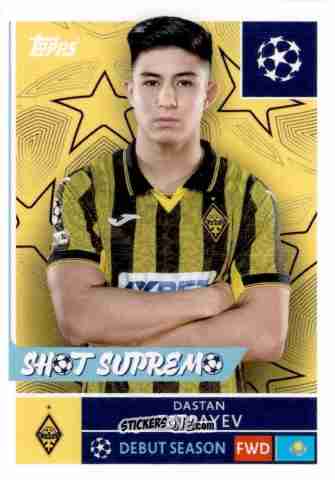 Sticker Dastan Satpayev - UEFA Champions League 2025-2026
 n. 515 - Topps