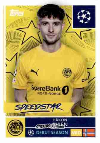 Figurina Hakon Evjen - UEFA Champions League 2025-2026
 n. 523 - Topps
