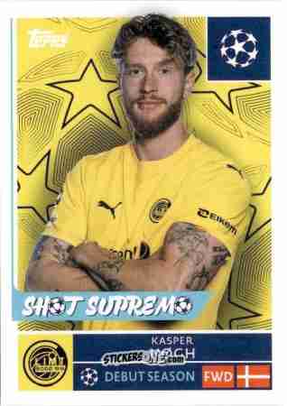 Figurina Kasper Hogh - UEFA Champions League 2025-2026
 n. 525 - Topps