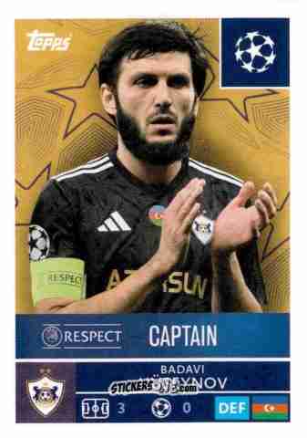Cromo Badavi Huseynov - UEFA Champions League 2025-2026
 n. 541 - Topps