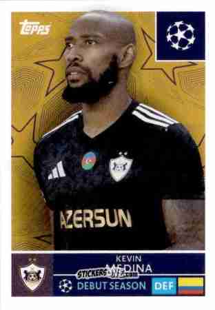 Cromo Kevin Medina - UEFA Champions League 2025-2026
 n. 545 - Topps