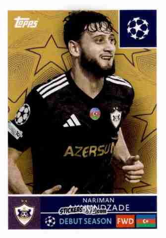 Cromo Nariman Akhundzade - UEFA Champions League 2025-2026
 n. 549 - Topps