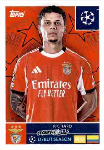 Cromo Richard Rios - UEFA Champions League 2025-2026
 n. 558 - Topps