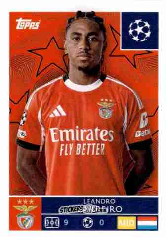 Figurina Leandro Barreiro - UEFA Champions League 2025-2026
 n. 560 - Topps