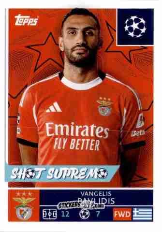 Cromo Vangelis Pavlidis - UEFA Champions League 2025-2026
 n. 562 - Topps