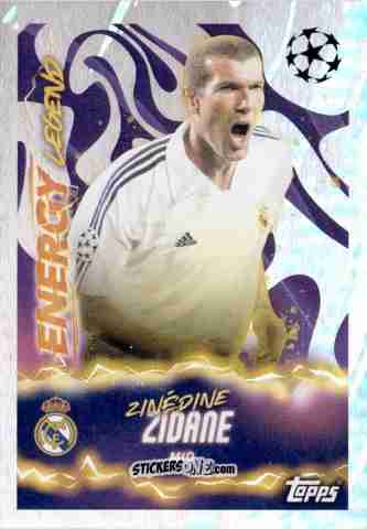 Figurina Zinedine Zidane - UEFA Champions League 2025-2026
 n. 567 - Topps