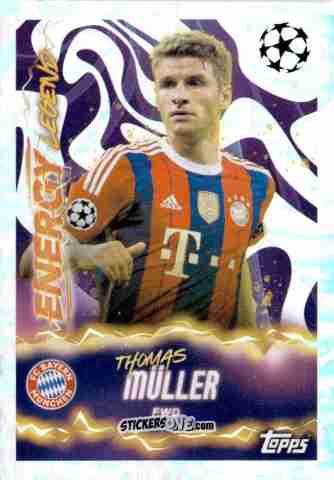 Cromo Thomas Muller - UEFA Champions League 2025-2026
 n. 571 - Topps