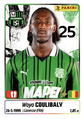 Cromo Woyo Coulibaly - Calciatori 2025-2026 n. 423 - Panini