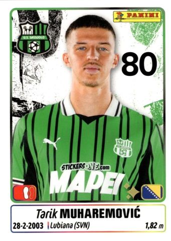 Figurina Tarik Muharemovic - Calciatori 2025-2026 n. 424 - Panini