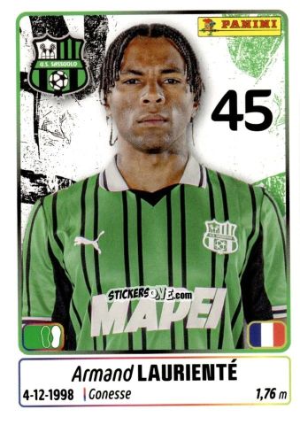 Sticker Armand Laurentie' - Calciatori 2025-2026 n. 438 - Panini
