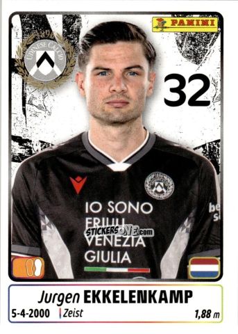 Sticker Jurgen Ekkelenkamp - Calciatori 2025-2026 n. 477 - Panini