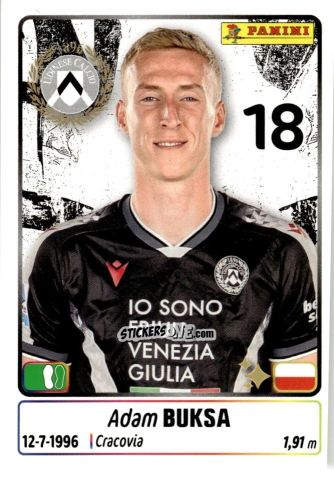 Sticker Adam Buksa - Calciatori 2025-2026 n. 480 - Panini