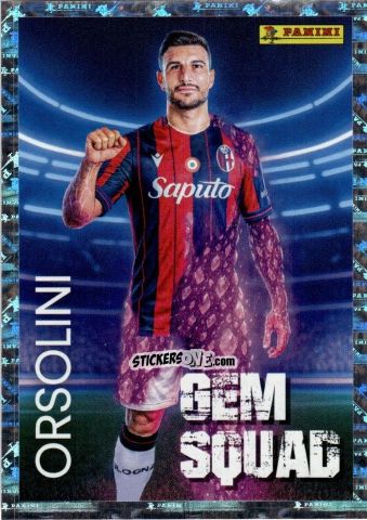 Cromo Riccardo Orsolini (Bologna) - Calciatori 2025-2026 n. 485 - Panini
