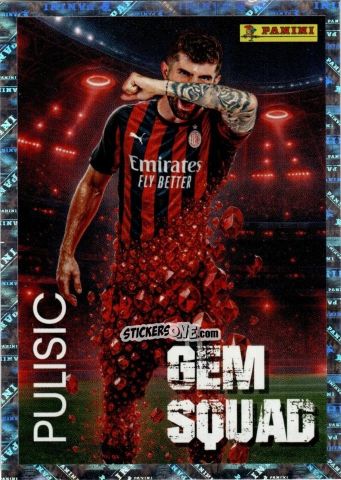 Cromo Christian Pulisic (Milan) - Calciatori 2025-2026 n. 491 - Panini