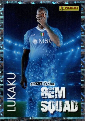 Cromo Romelu Lukaku (Napoli) - Calciatori 2025-2026 n. 492 - Panini
