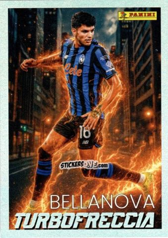 Cromo Raoul Bellanova (Atalanta) - Calciatori 2025-2026 n. 496 - Panini