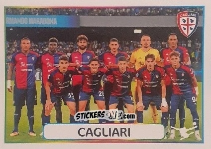 Figurina Squadra (Cagliari) - Calciatori 2025-2026 n. 6 - Panini