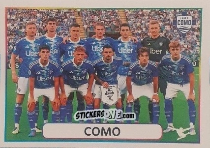 Figurina Squadra (Como) - Calciatori 2025-2026 n. 7 - Panini