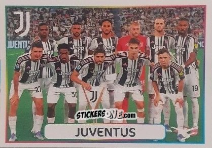 Sticker Squadra (Juventus) - Calciatori 2025-2026 n. 13 - Panini
