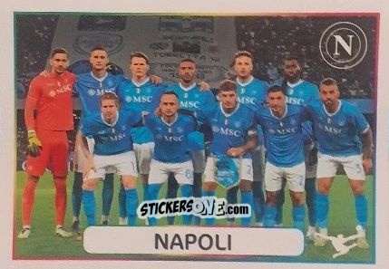 Sticker Squadra (Napoli) - Calciatori 2025-2026 n. 17 - Panini