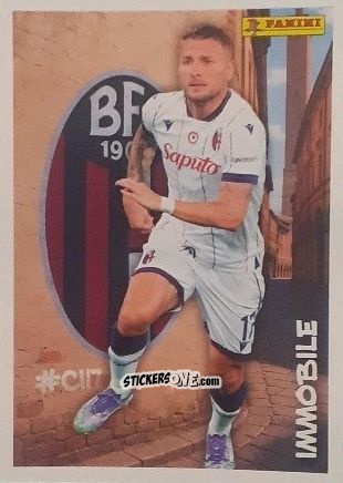 Figurina Ciro Immobile (Bologna) - Calciatori 2025-2026 n. 25 - Panini
