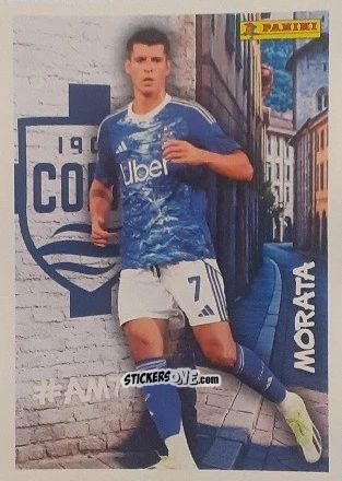 Figurina Alvaro Morata (Como) - Calciatori 2025-2026 n. 27 - Panini