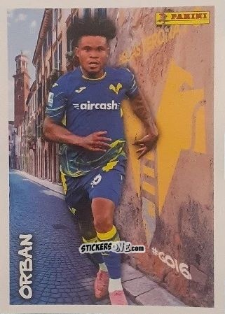 Cromo Gift Orban (Hellas Verona) - Calciatori 2025-2026 n. 31 - Panini