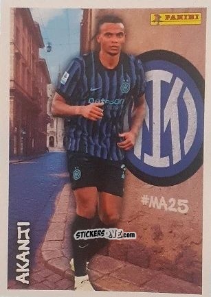 Figurina Manuel Akanji (Inter) - Calciatori 2025-2026 n. 32 - Panini