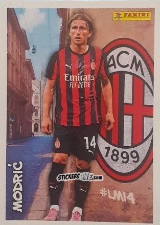 Cromo Luka Modric (Milan) - Calciatori 2025-2026 n. 36 - Panini