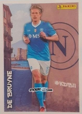 Cromo Kevin De Bruyne (Napoli) - Calciatori 2025-2026 n. 37 - Panini