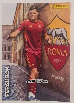 Cromo Evan Ferguson (Roma) - Calciatori 2025-2026 n. 40 - Panini