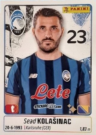 Figurina Sead Kolasinac - Calciatori 2025-2026 n. 52 - Panini