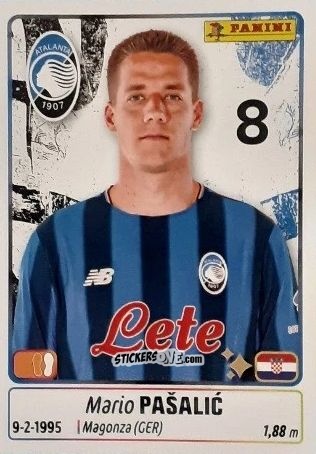 Cromo Mario Pasalic - Calciatori 2025-2026 n. 58 - Panini