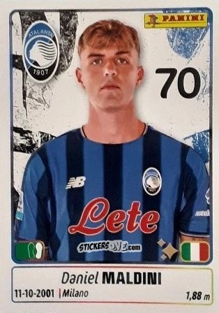 Cromo Daniel Maldini - Calciatori 2025-2026 n. 63 - Panini