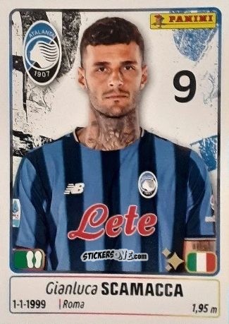 Sticker Gianluca Scamacca - Calciatori 2025-2026 n. 64 - Panini