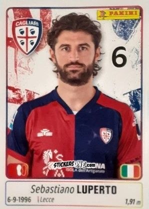 Cromo Sebastiano Luperto - Calciatori 2025-2026 n. 92 - Panini