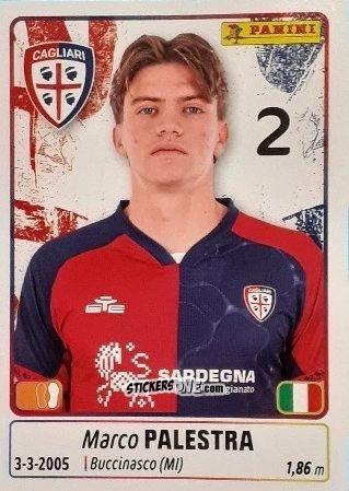Cromo Marco Palestra - Calciatori 2025-2026 n. 96 - Panini