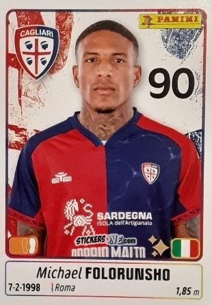 Cromo Michael Folorunsho - Calciatori 2025-2026 n. 98 - Panini