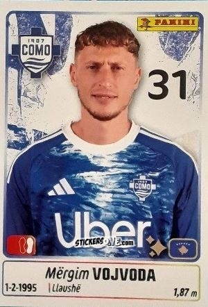 Sticker Mergim Vojvoda - Calciatori 2025-2026 n. 118 - Panini