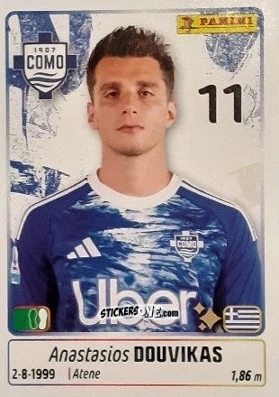 Sticker Anastasios Douvikas - Calciatori 2025-2026 n. 128 - Panini