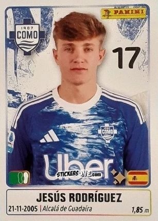Sticker Jesus Rodriguez - Calciatori 2025-2026 n. 130 - Panini