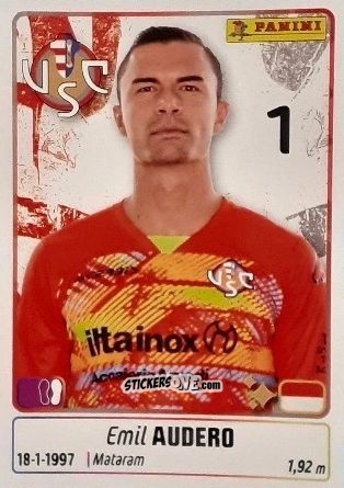 Figurina Emil Audero - Calciatori 2025-2026 n. 133 - Panini